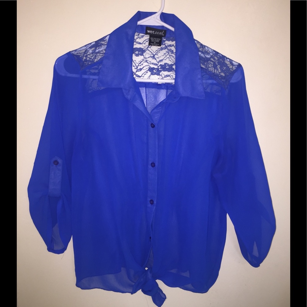 Wet seal blouse